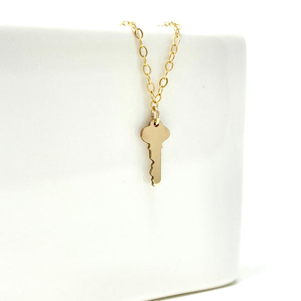 Mini on sale key necklace