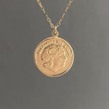 Two-Sided Ancient Coin ALEXANDER THE GREAT Pendant Necklace